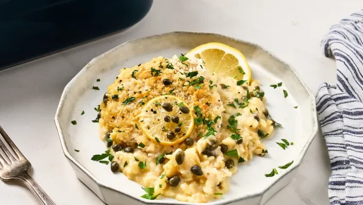 Healthy and Flavorful Easy Chicken Piccata Orzo Casserole Recipe for Any Occasion